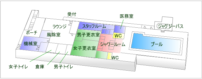 1F施設内マップ